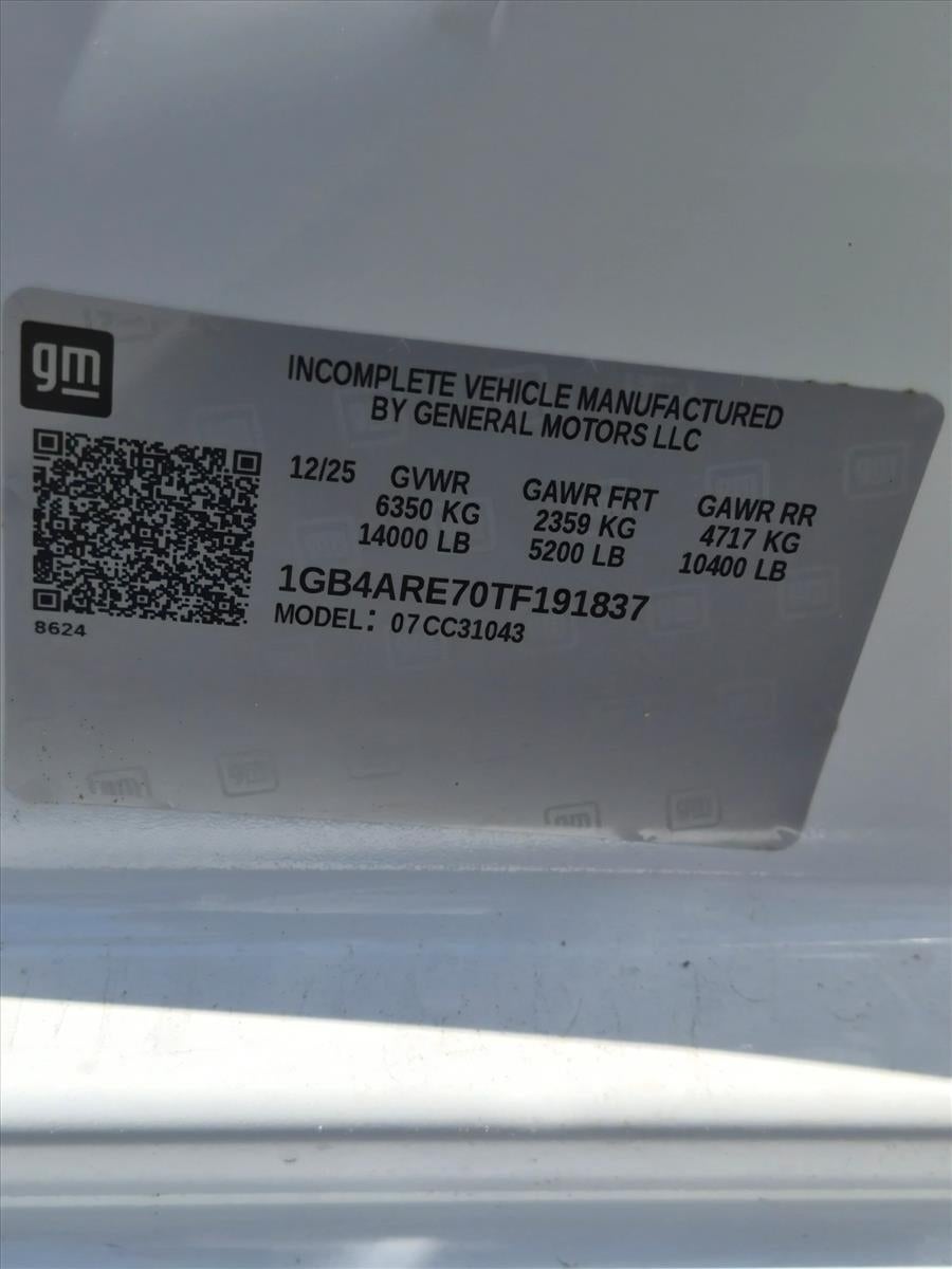 2026 Chevrolet Silverado 3500 HD Chassis Cab Work Truck
