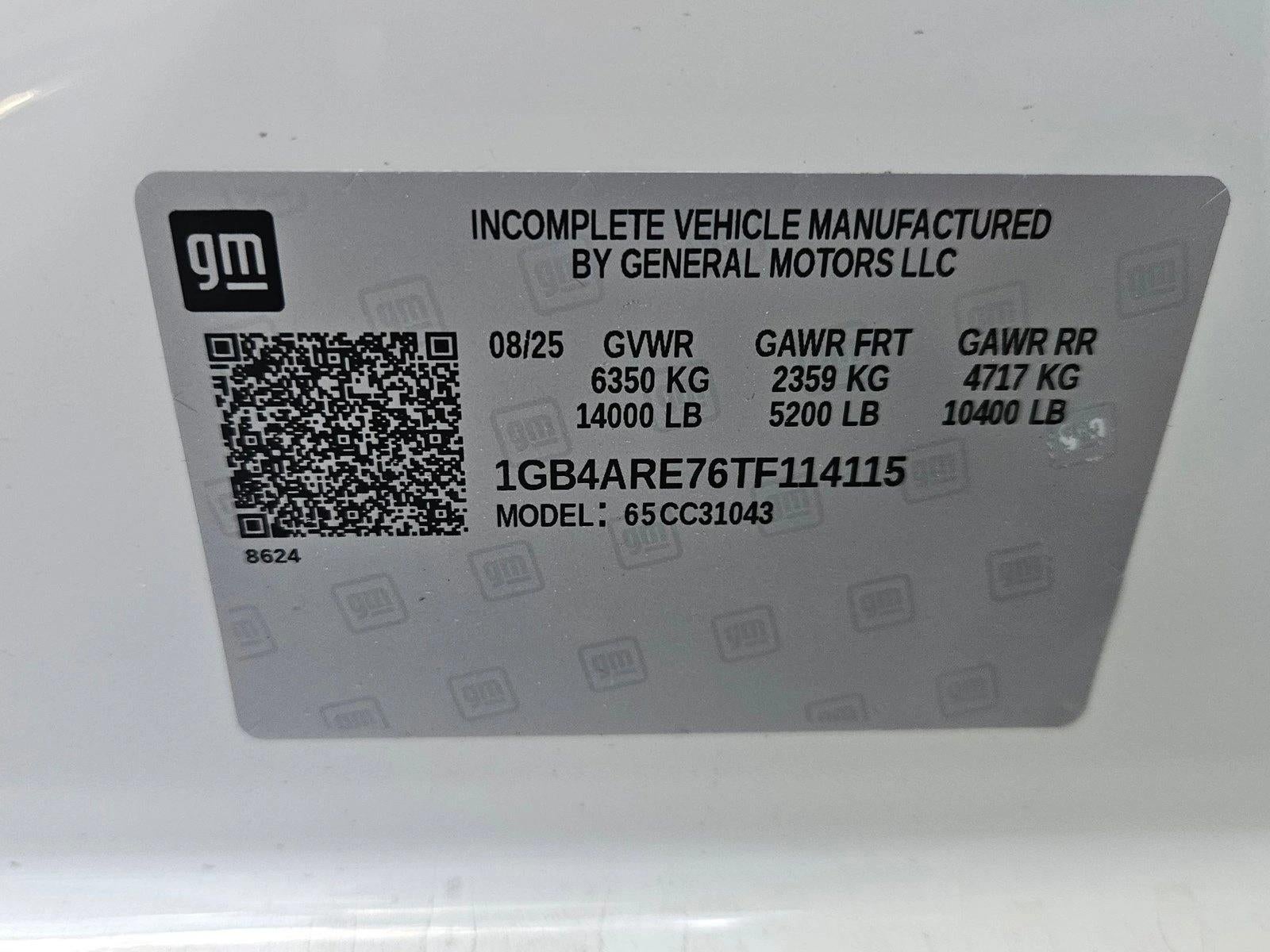 2026 Chevrolet Silverado 3500 HD Chassis Cab Work Truck