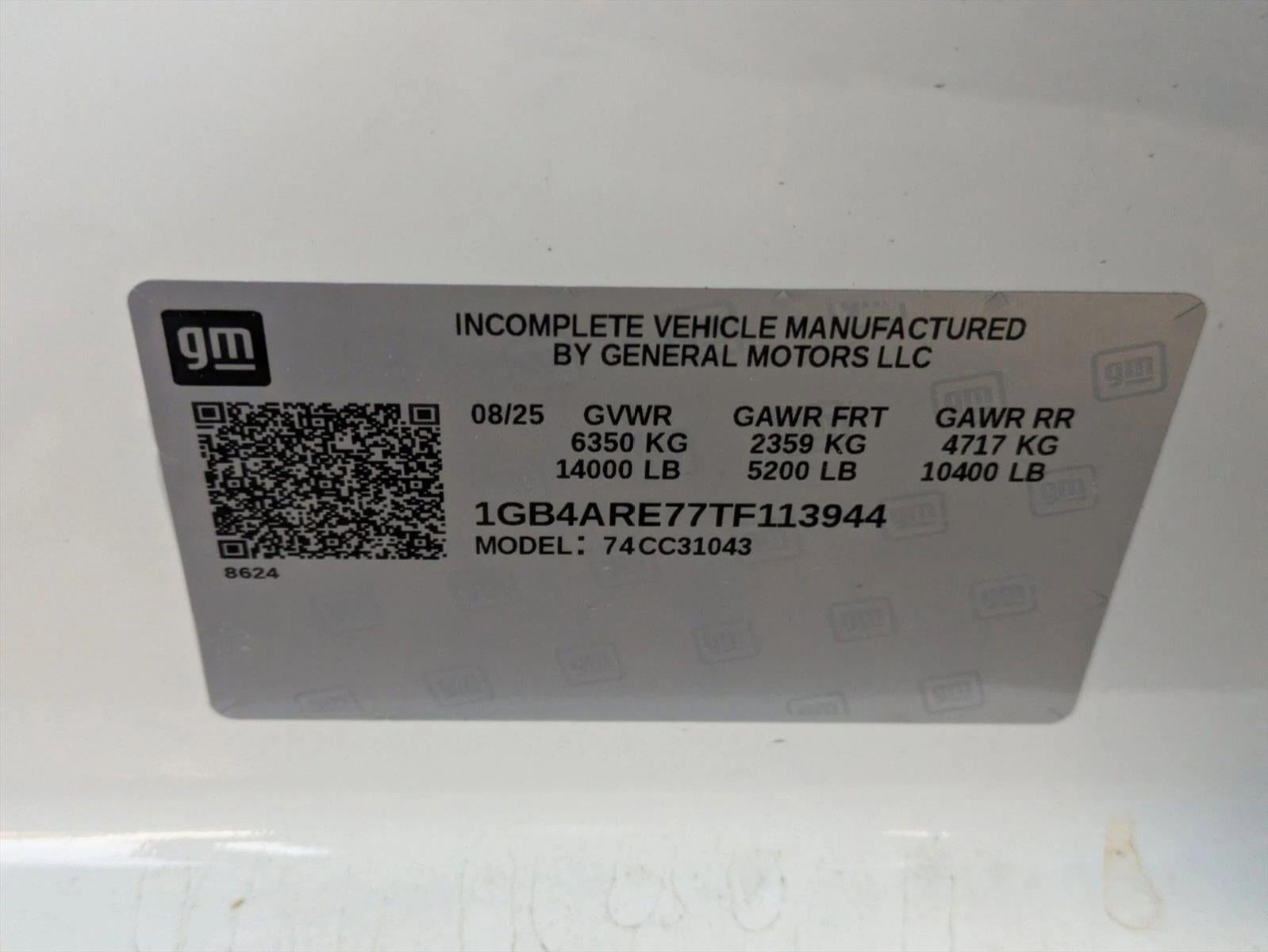 2026 Chevrolet Silverado 3500 HD Chassis Cab Work Truck