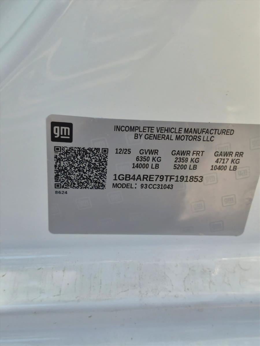 2026 Chevrolet Silverado 3500 HD Chassis Cab Work Truck