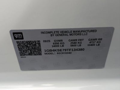 2026 Chevrolet Silverado 3500 HD Chassis Cab Work Truck