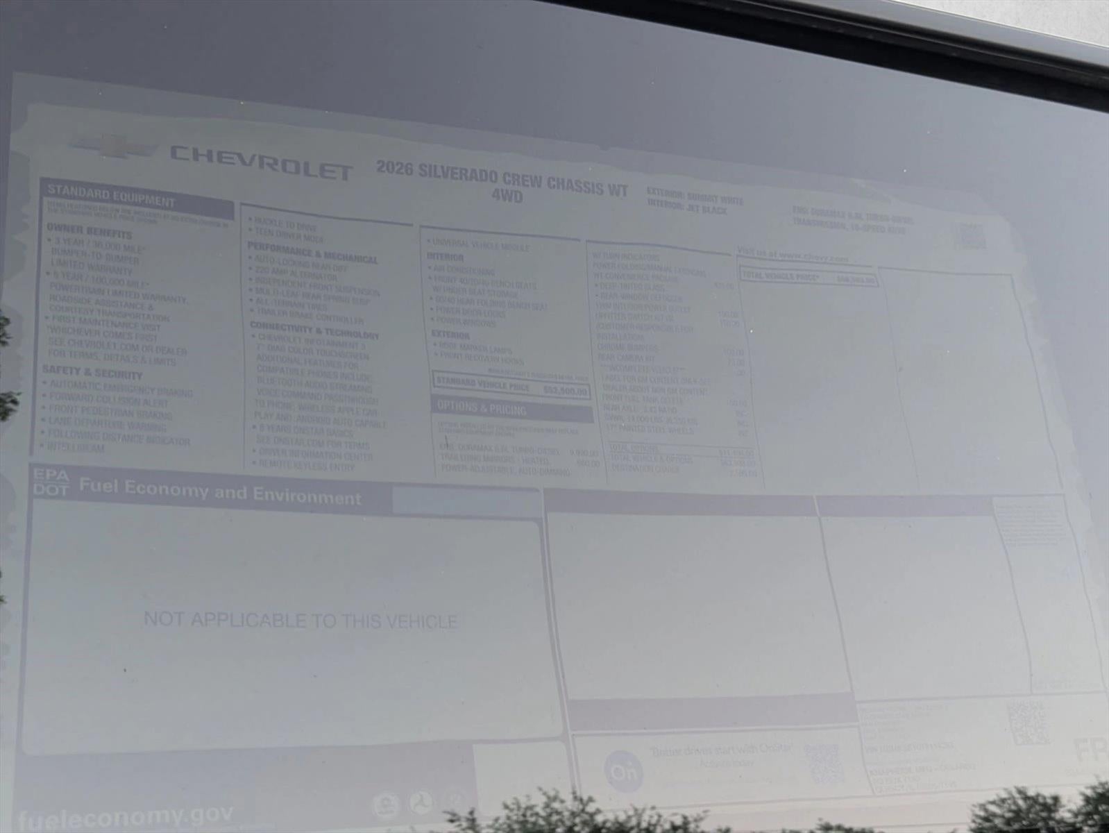 2026 Chevrolet Silverado 3500 HD Chassis Cab Work Truck