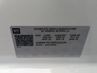 2025 Chevrolet Silverado 3500 HD LT DRW