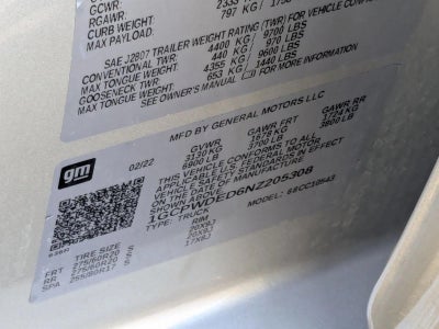 2022 Chevrolet Silverado 1500 LTD RST