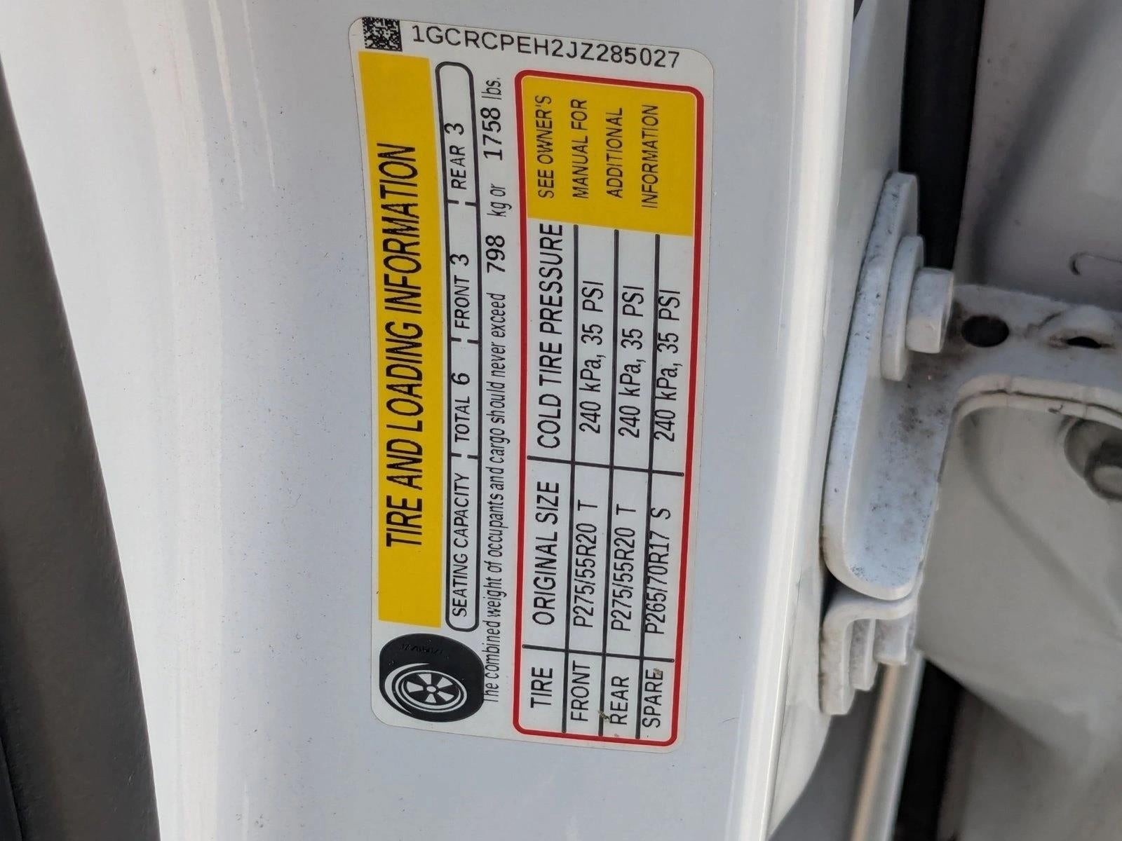 2018 Chevrolet Silverado 1500 Custom