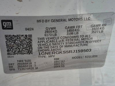 2024 Chevrolet Traverse LT