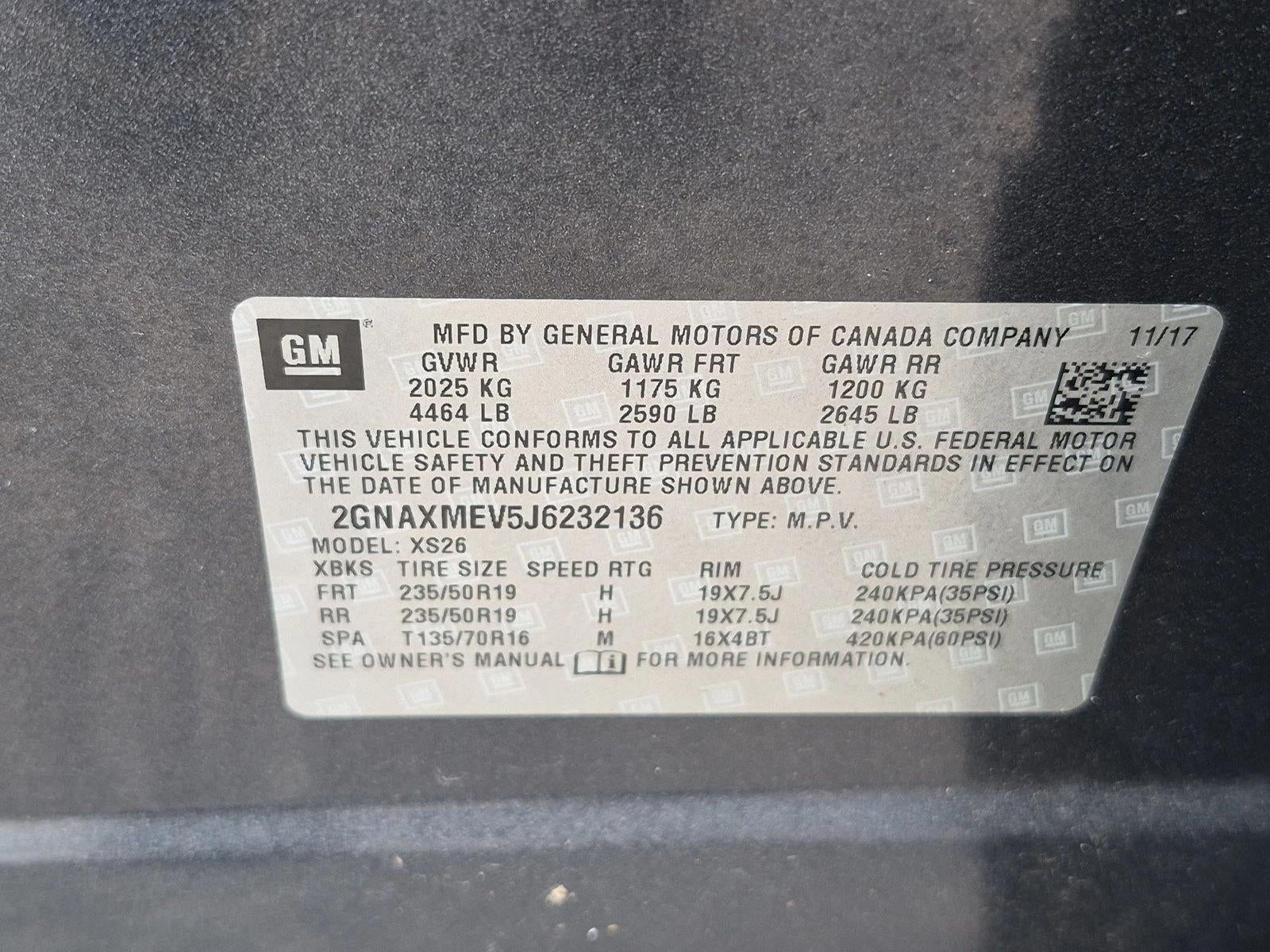 2018 Chevrolet Equinox Premier