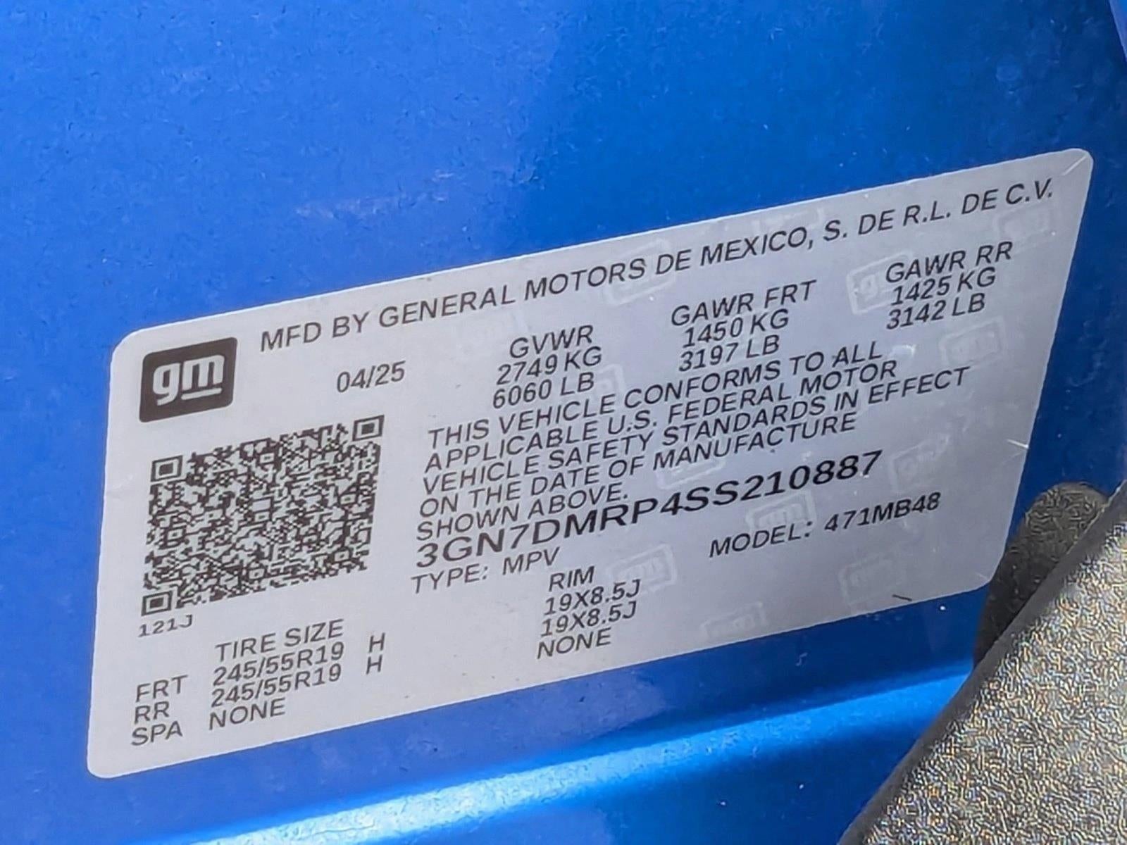 2025 Chevrolet Equinox EV LT