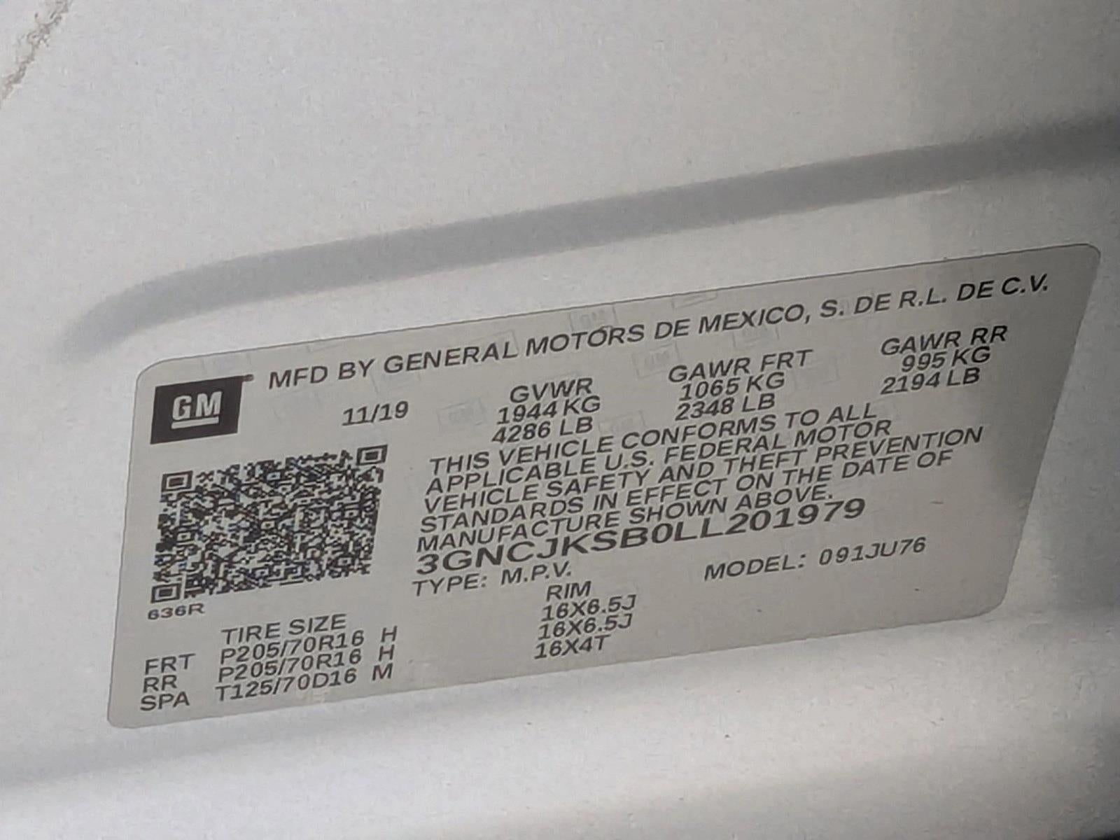 2020 Chevrolet Trax LS