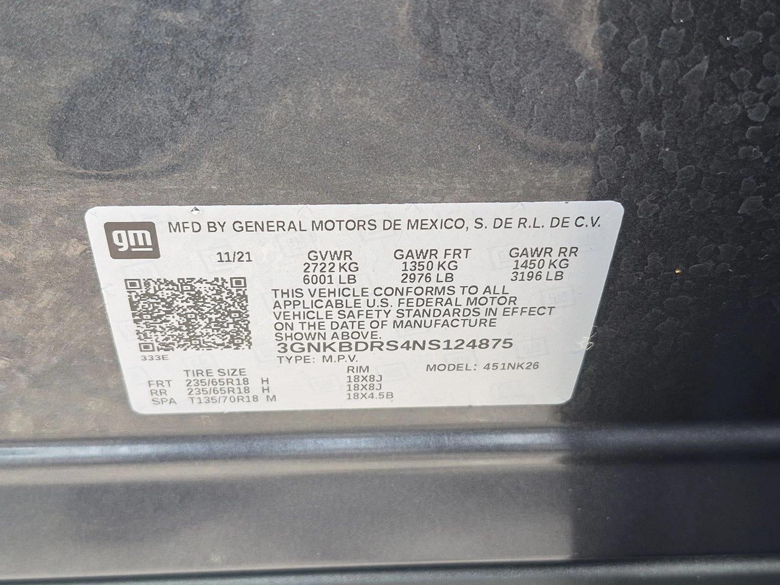 2022 Chevrolet Blazer 3LT