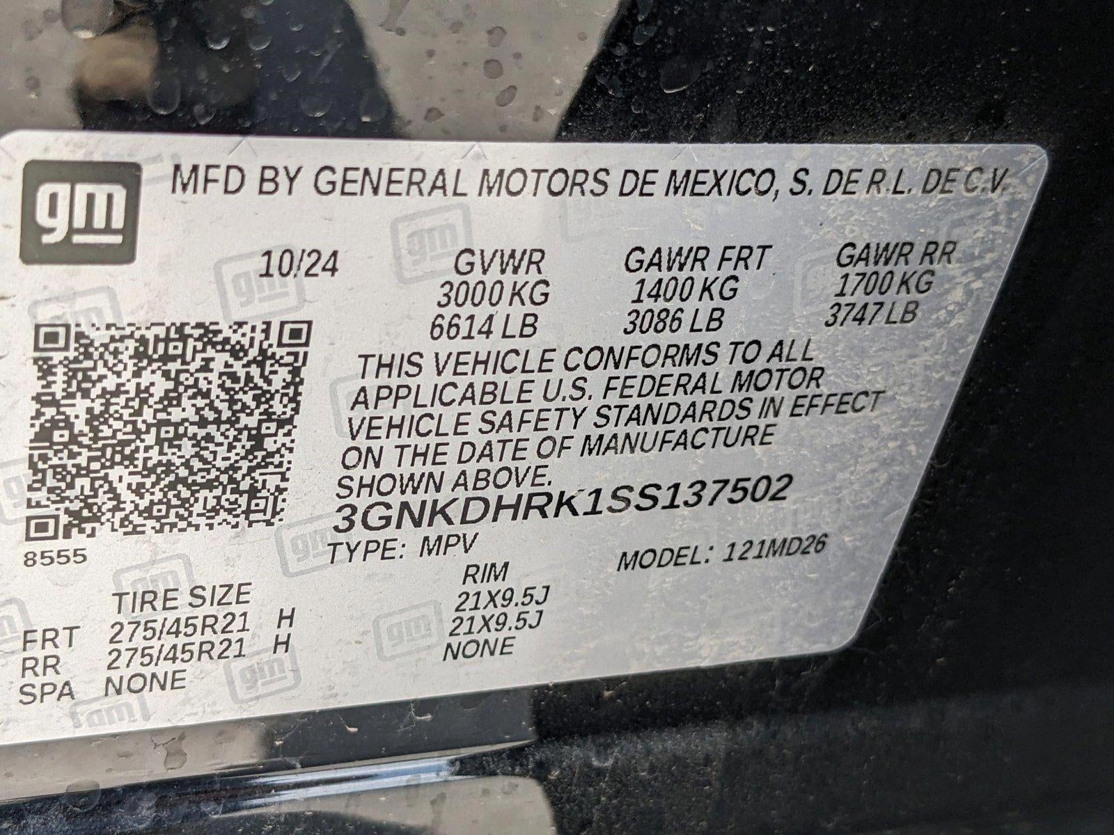 2025 Chevrolet Blazer EV RS