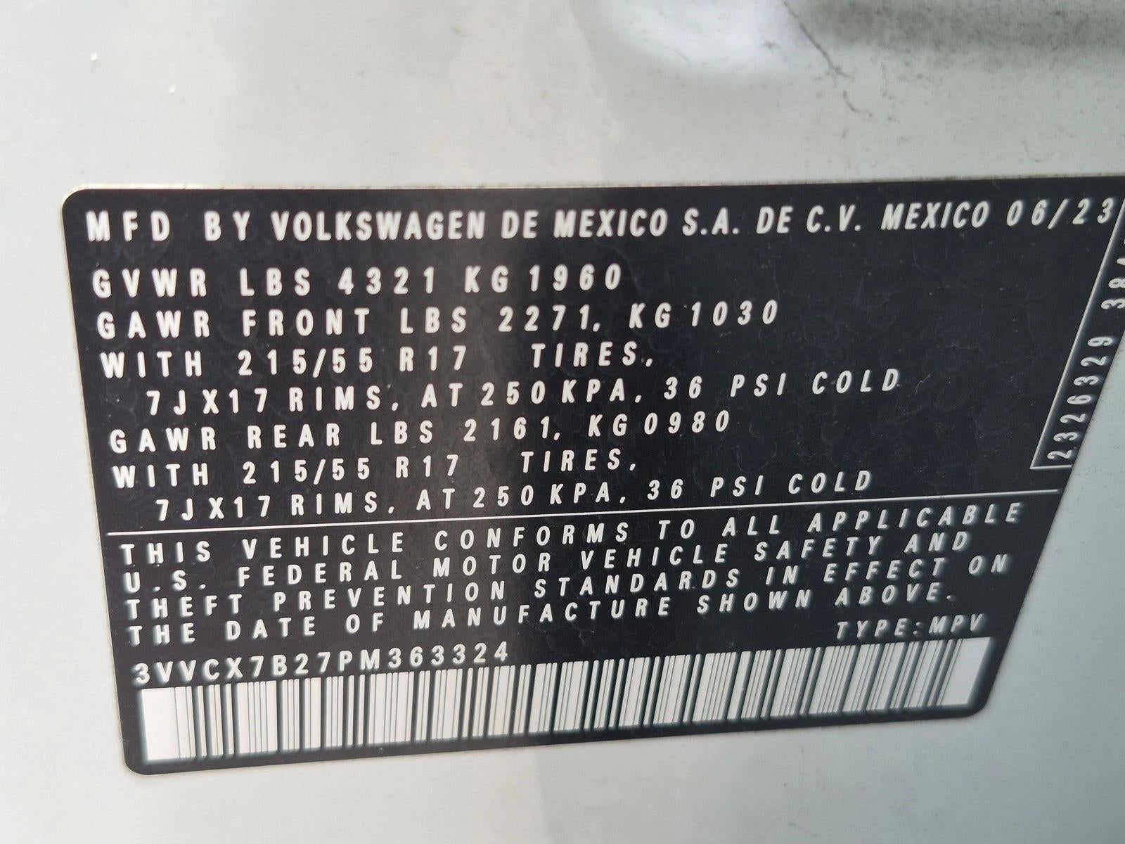 2023 Volkswagen Taos 1.5T S