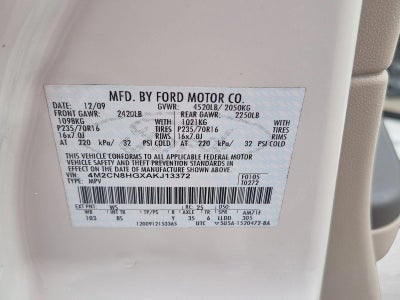 2010 Mercury Mariner Base