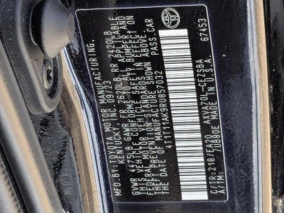 2024 Toyota Camry SE