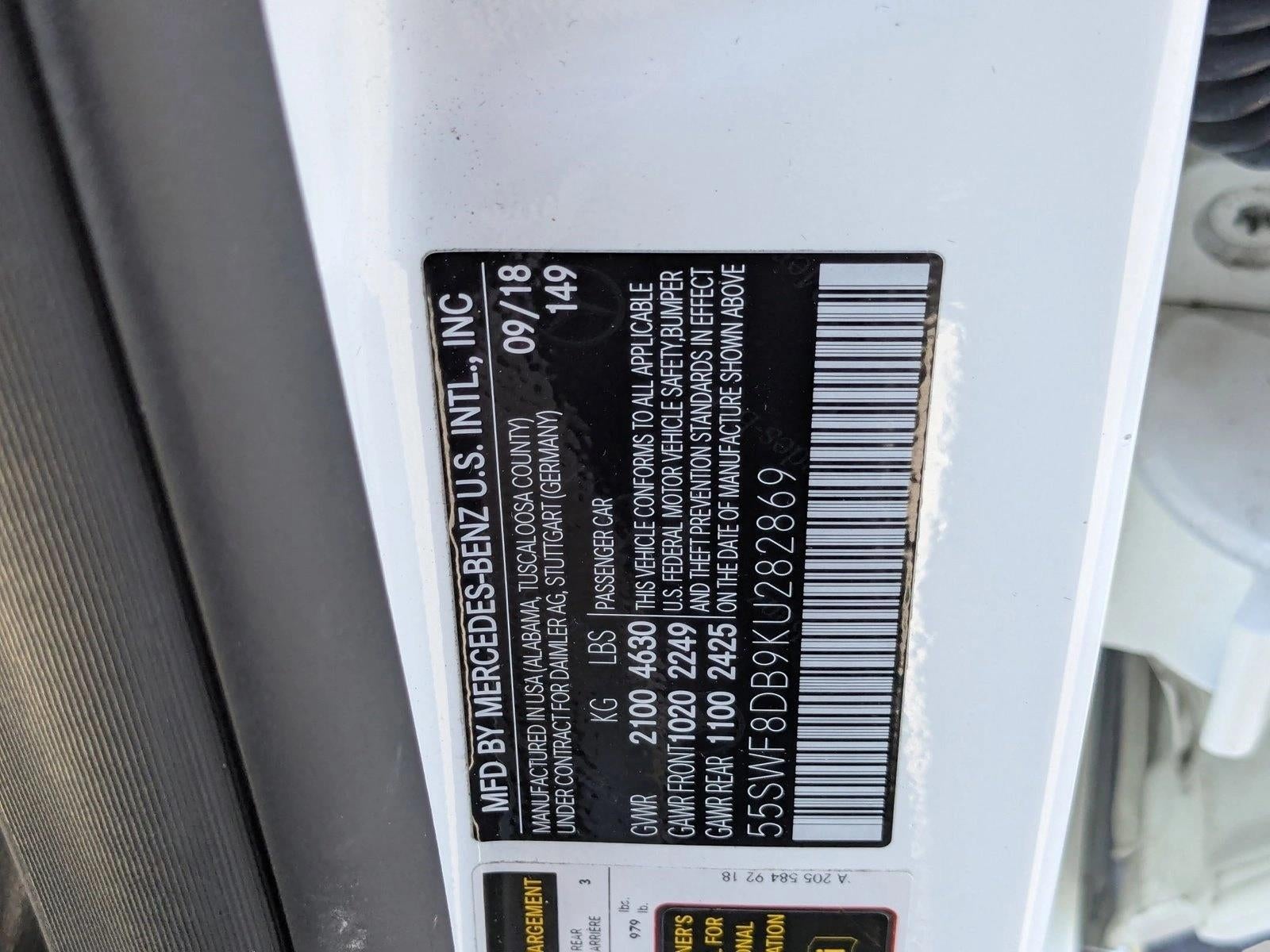 2019 Mercedes-Benz C-Class C 300