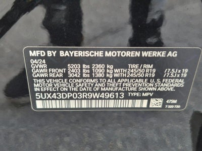 2024 BMW X3 sDrive30i