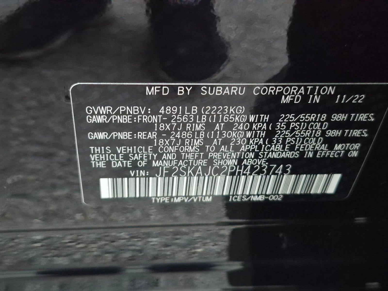 2023 Subaru Forester Sport