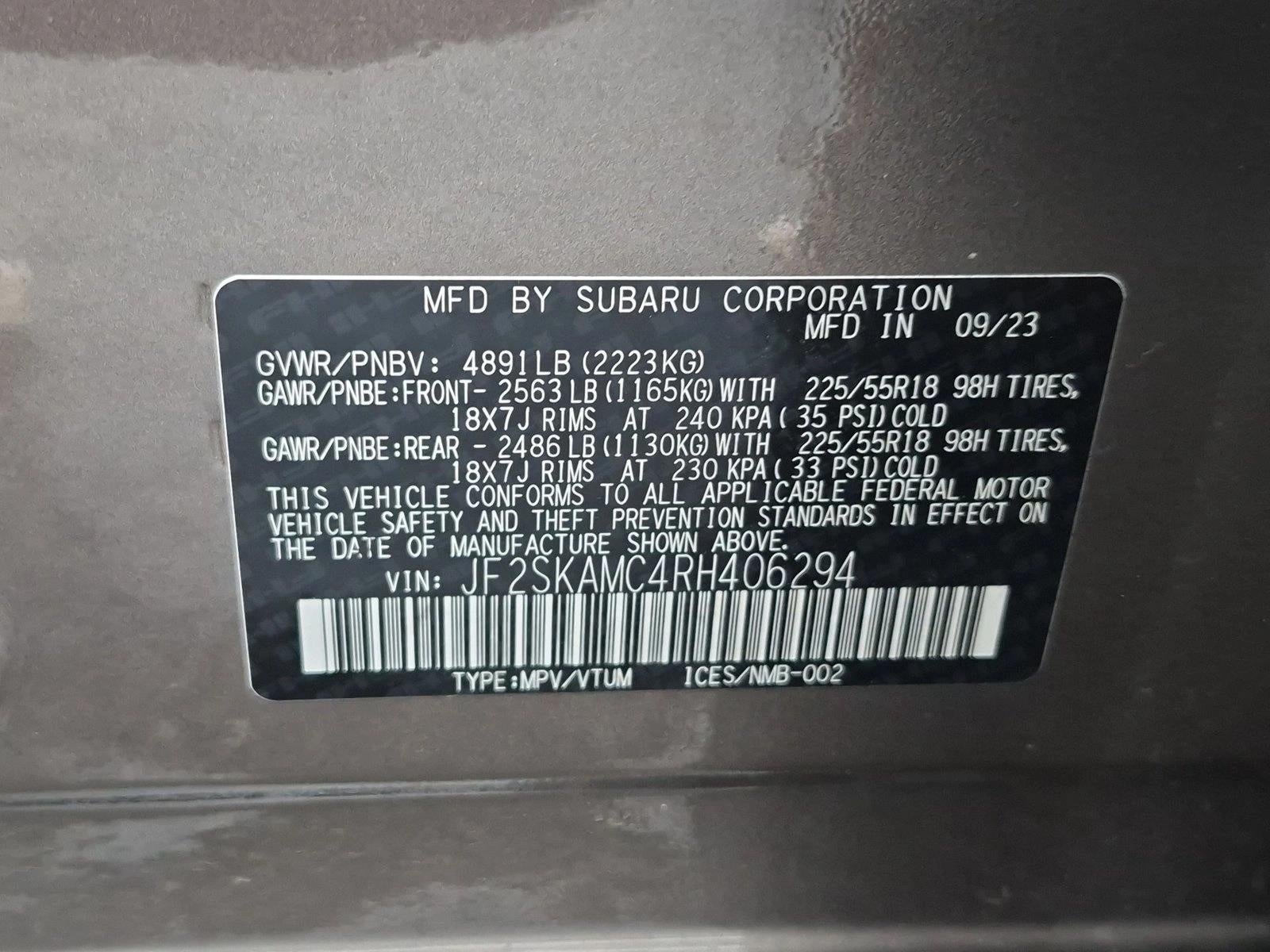 2024 Subaru Forester Touring
