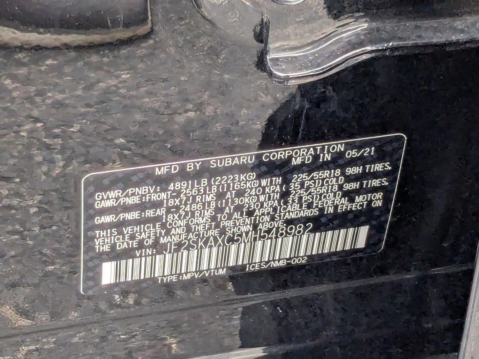 2021 Subaru Forester Touring