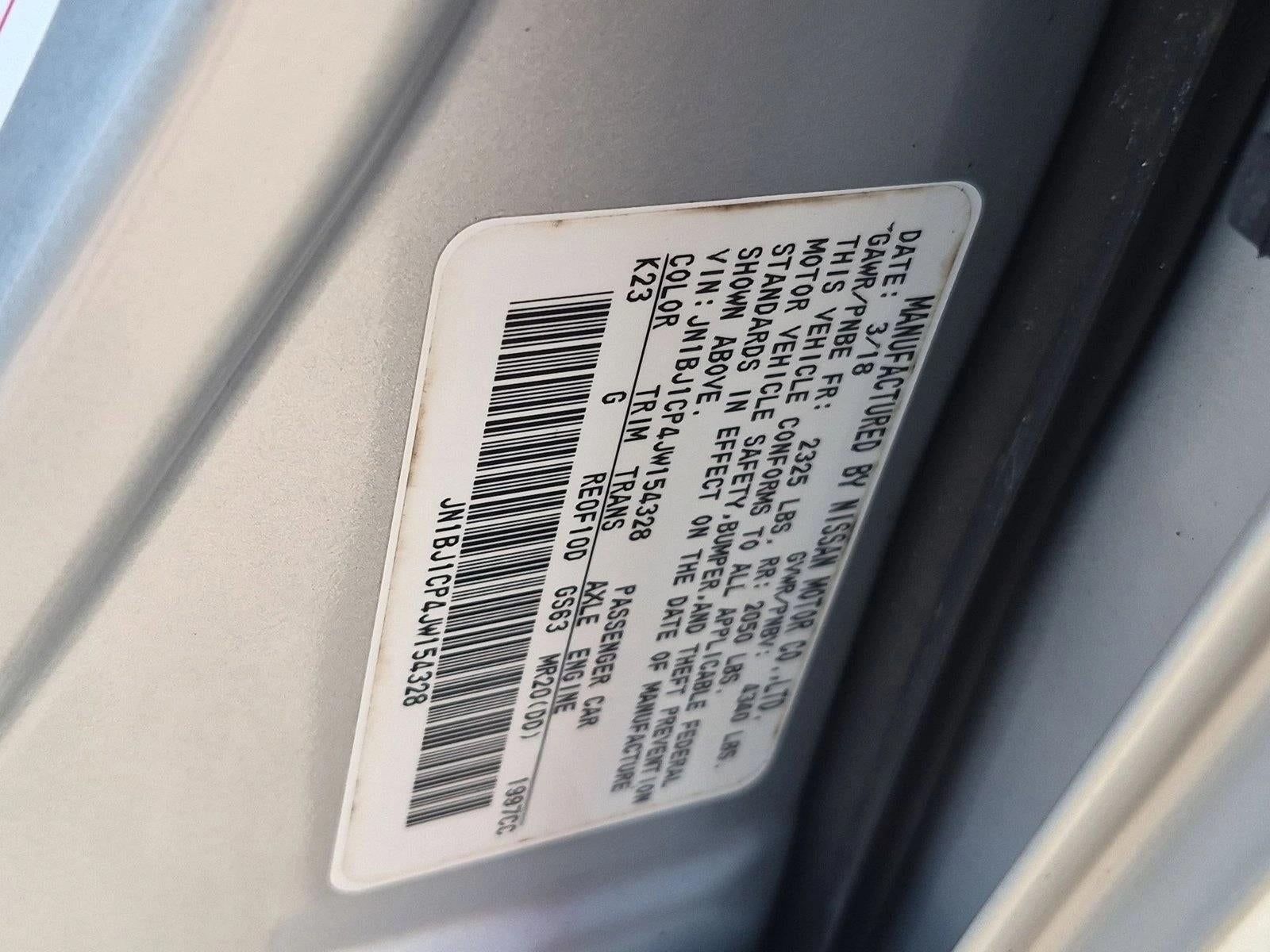 2018 Nissan Rogue Sport S