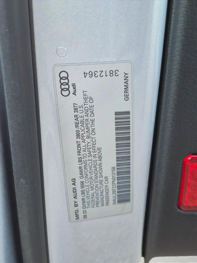 2023 Audi A6 Sedan Premium Plus 55 TFSI quattro S tronic