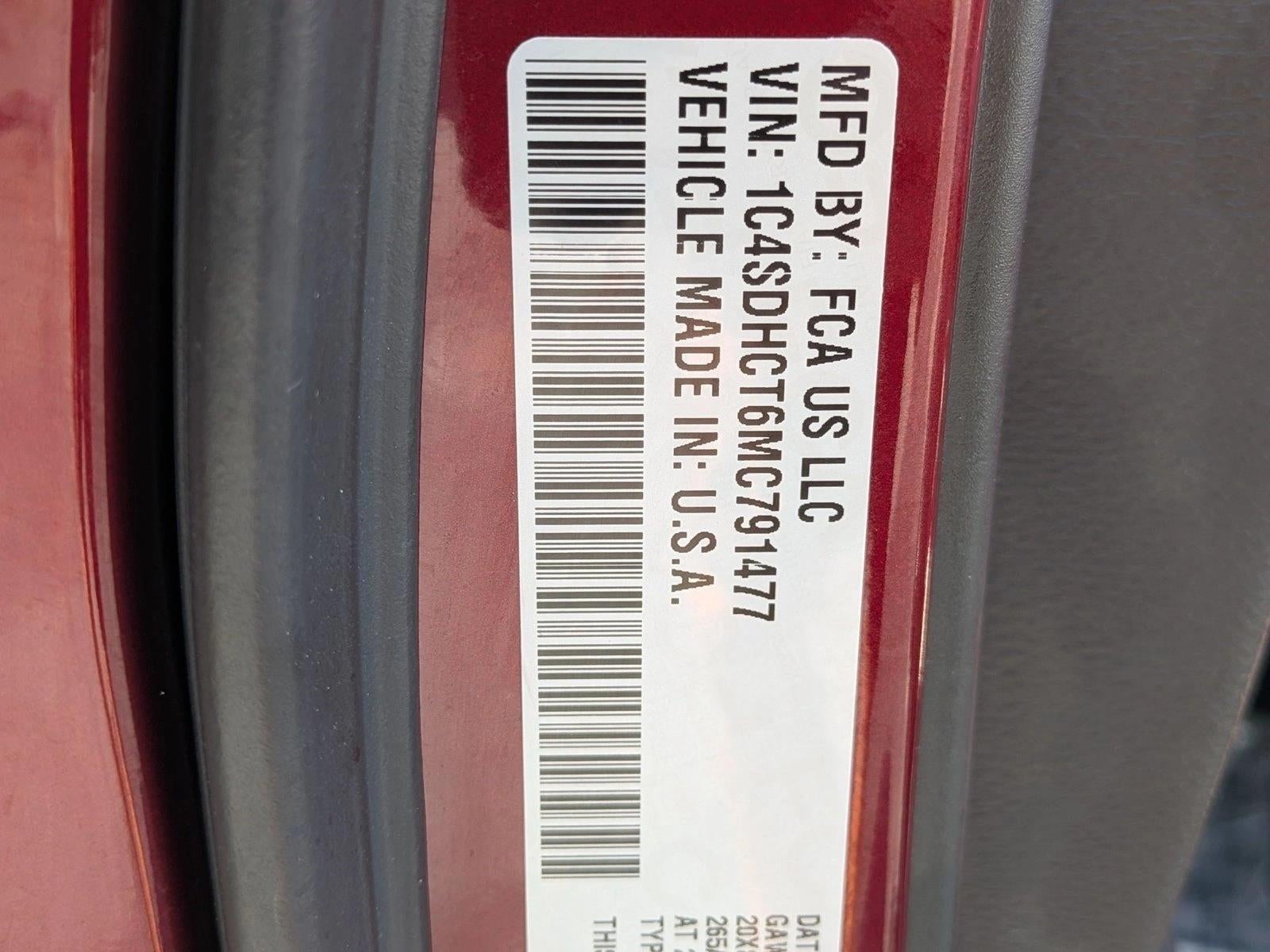 2021 Dodge Durango R/T RWD