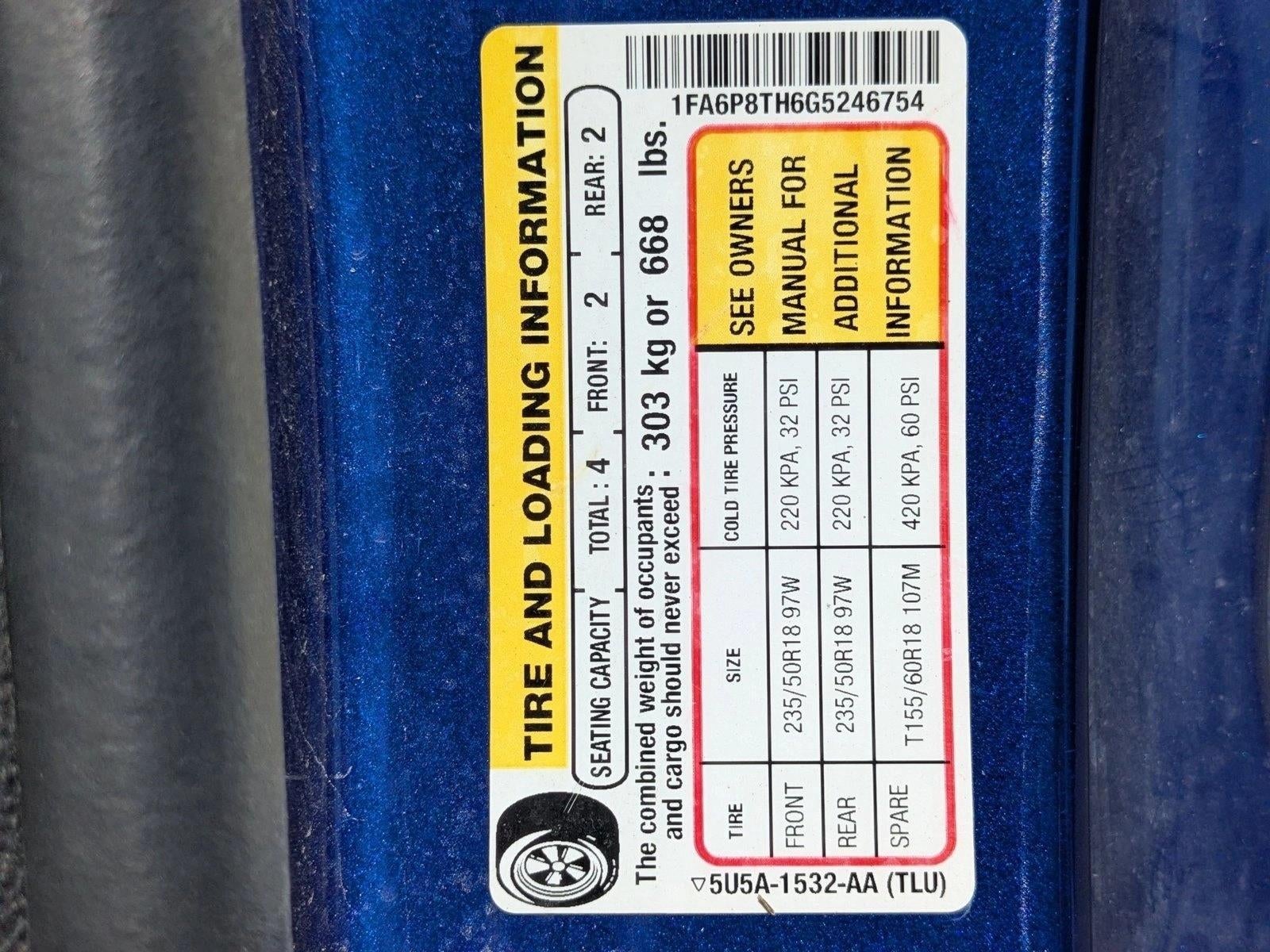 2016 Ford Mustang 2dr Fastback EcoBoost Premium