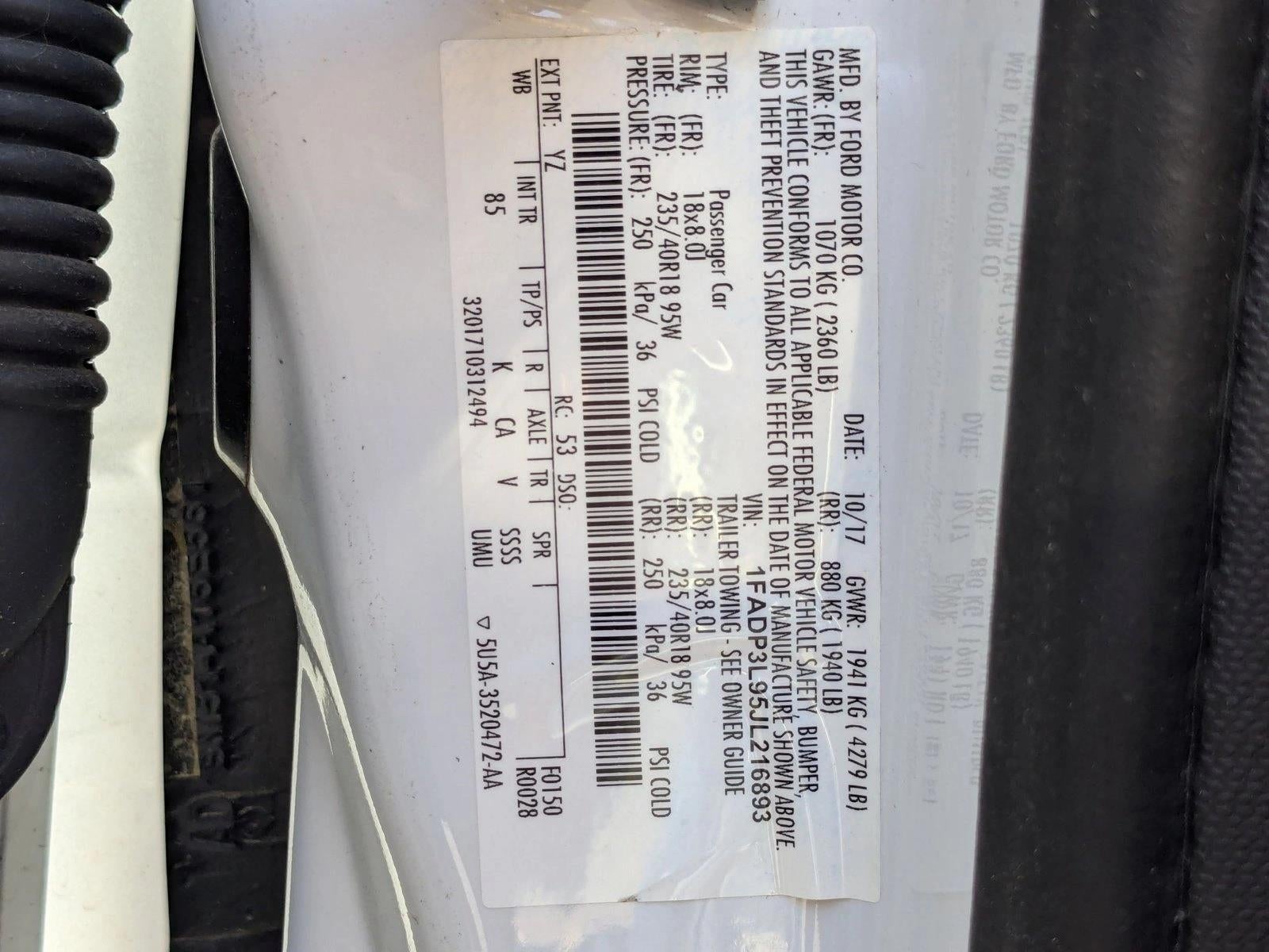 2018 Ford Focus ST Hatch