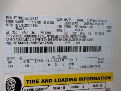 2025 Ford Expedition Max Active 4x4