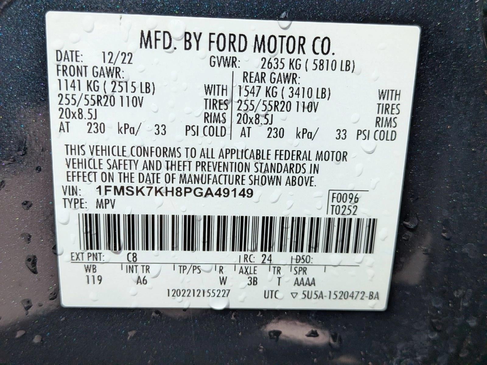 2023 Ford Explorer ST-Line RWD