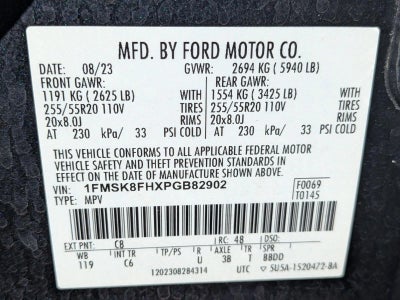 2023 Ford Explorer Limited 4WD