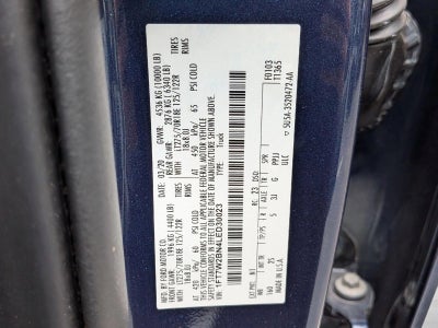 2020 Ford Super Duty F-250 SRW XLT 4WD Crew Cab 6.75' Box