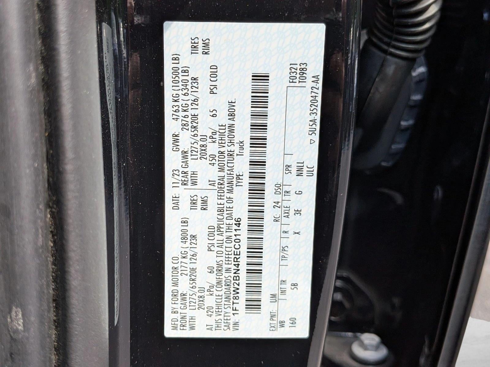 2024 Ford Super Duty F-250 SRW LARIAT 4WD Crew Cab 6.75' Box
