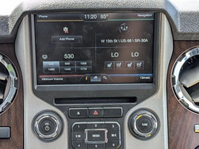 2015 Ford Super Duty F-350 SRW 4WD Crew Cab 6-3/4 Ft Box Lariat