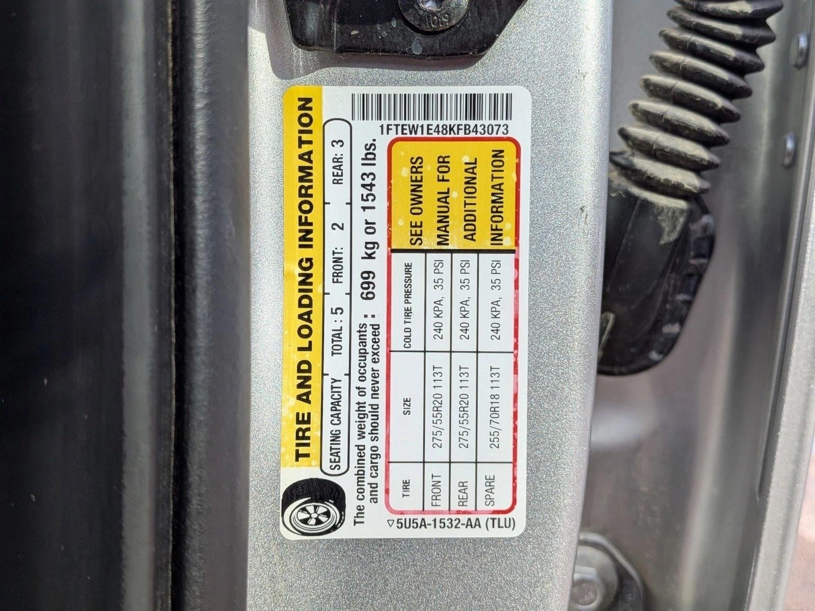 2019 Ford F-150 Platinum 4WD SuperCrew 5.5' Box