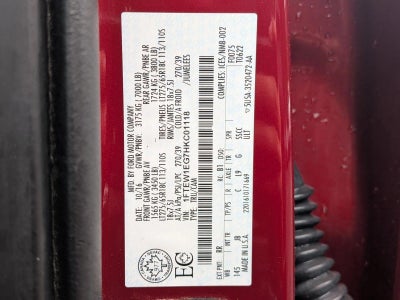 2017 Ford F-150 XLT 4WD SuperCrew 5.5' Box