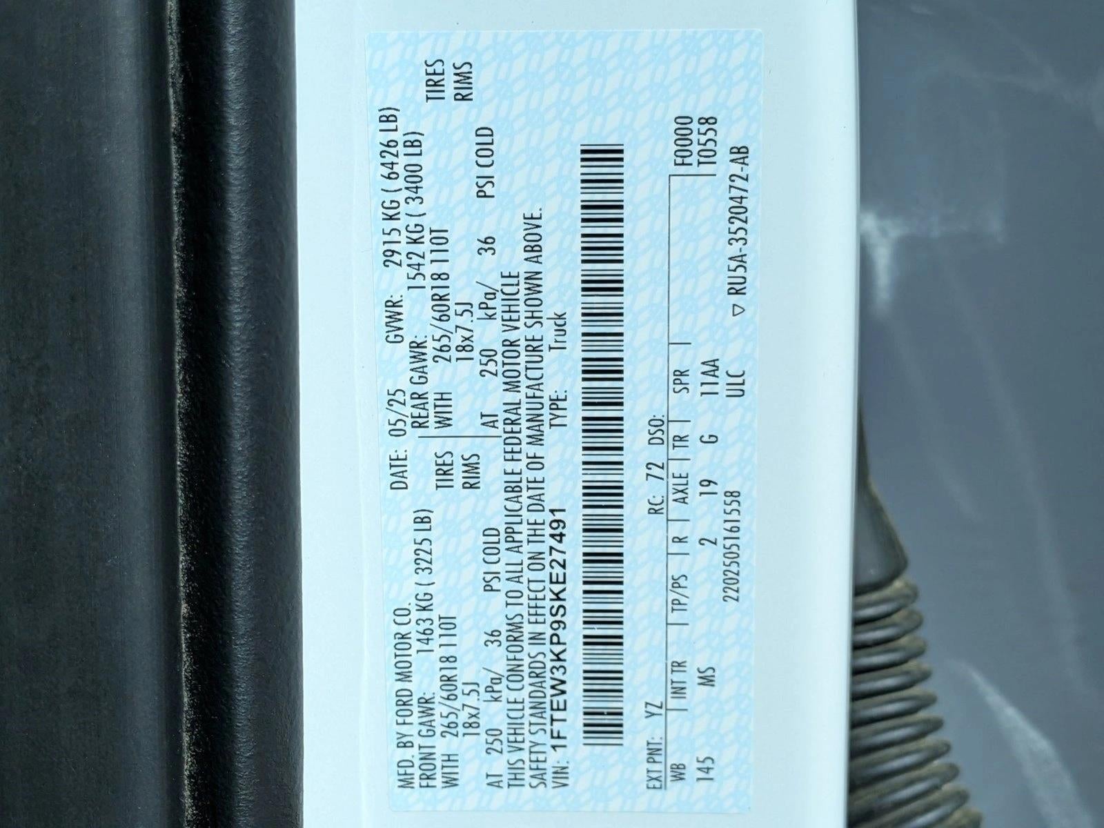 2025 Ford F-150 XLT 2WD SuperCrew 5.5' Box
