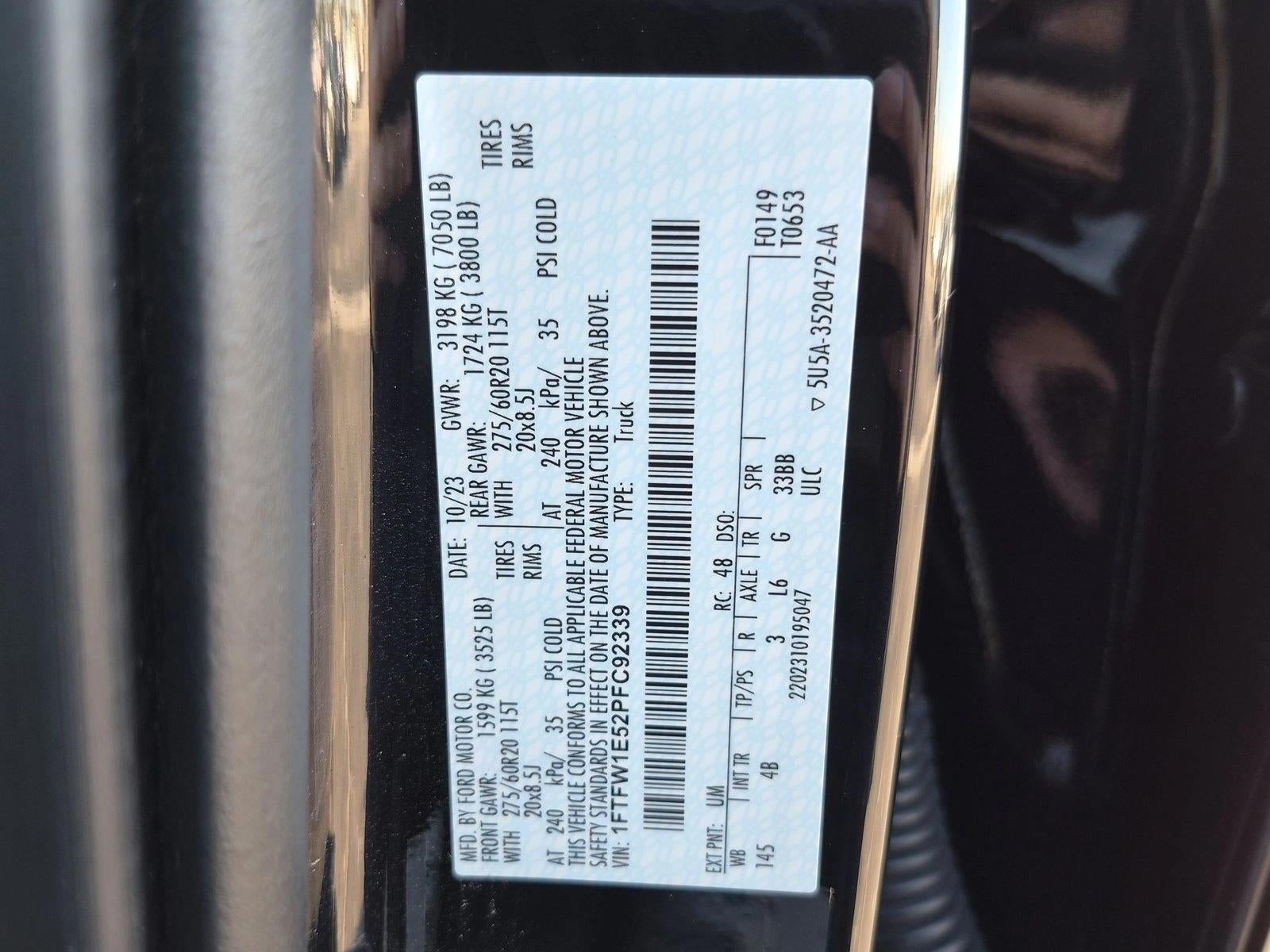 2023 Ford F-150 XLT 4WD SuperCrew 5.5' Box