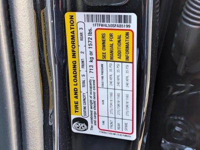 2025 Ford F-150 Tremor 4WD SuperCrew 5.5' Box