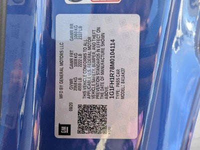 2021 Chevrolet Camaro 2dr Coupe 2SS