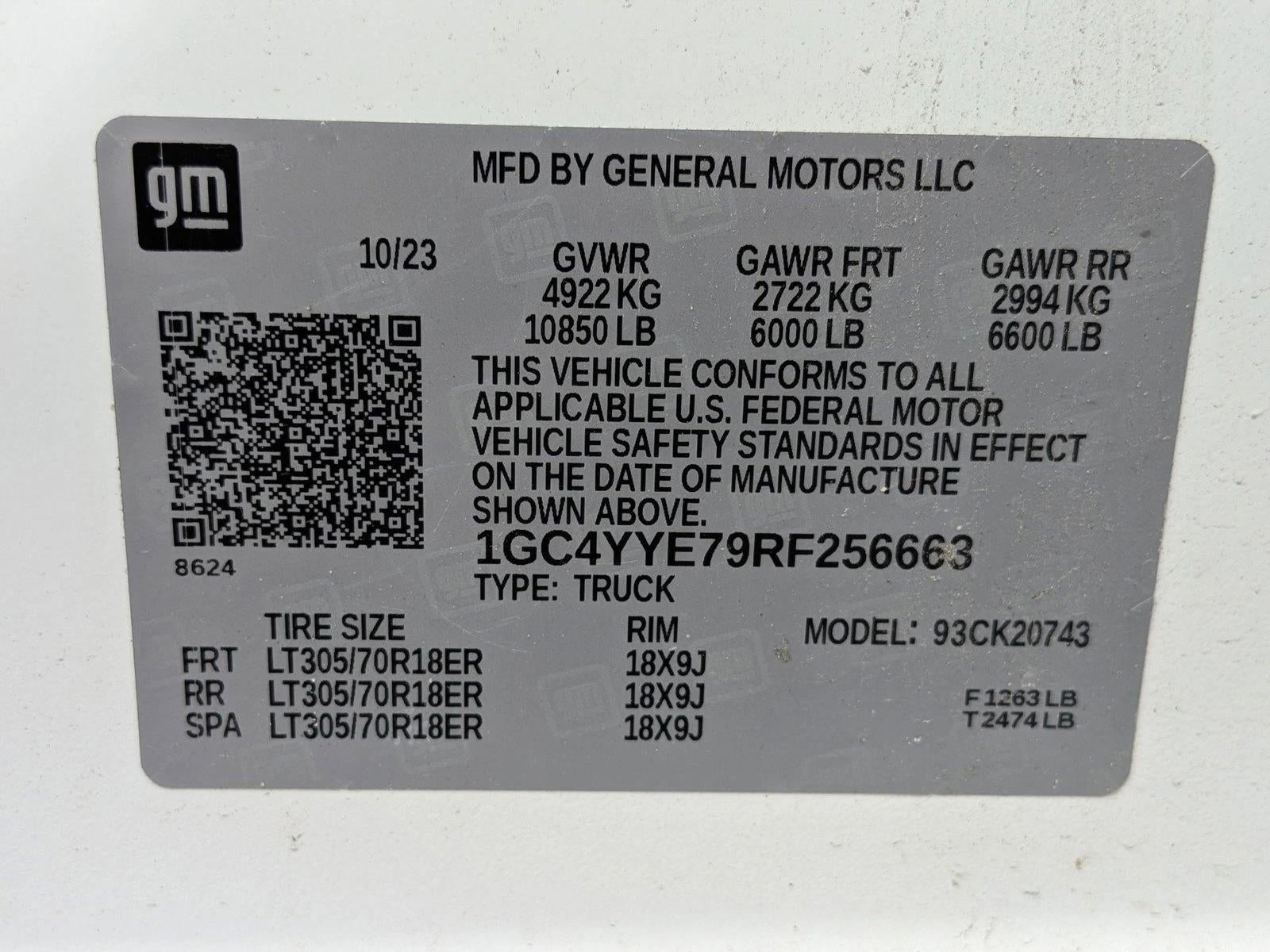 2024 Chevrolet Silverado 2500 HD Crew Cab Standard Box 4-Wheel Drive ZR2