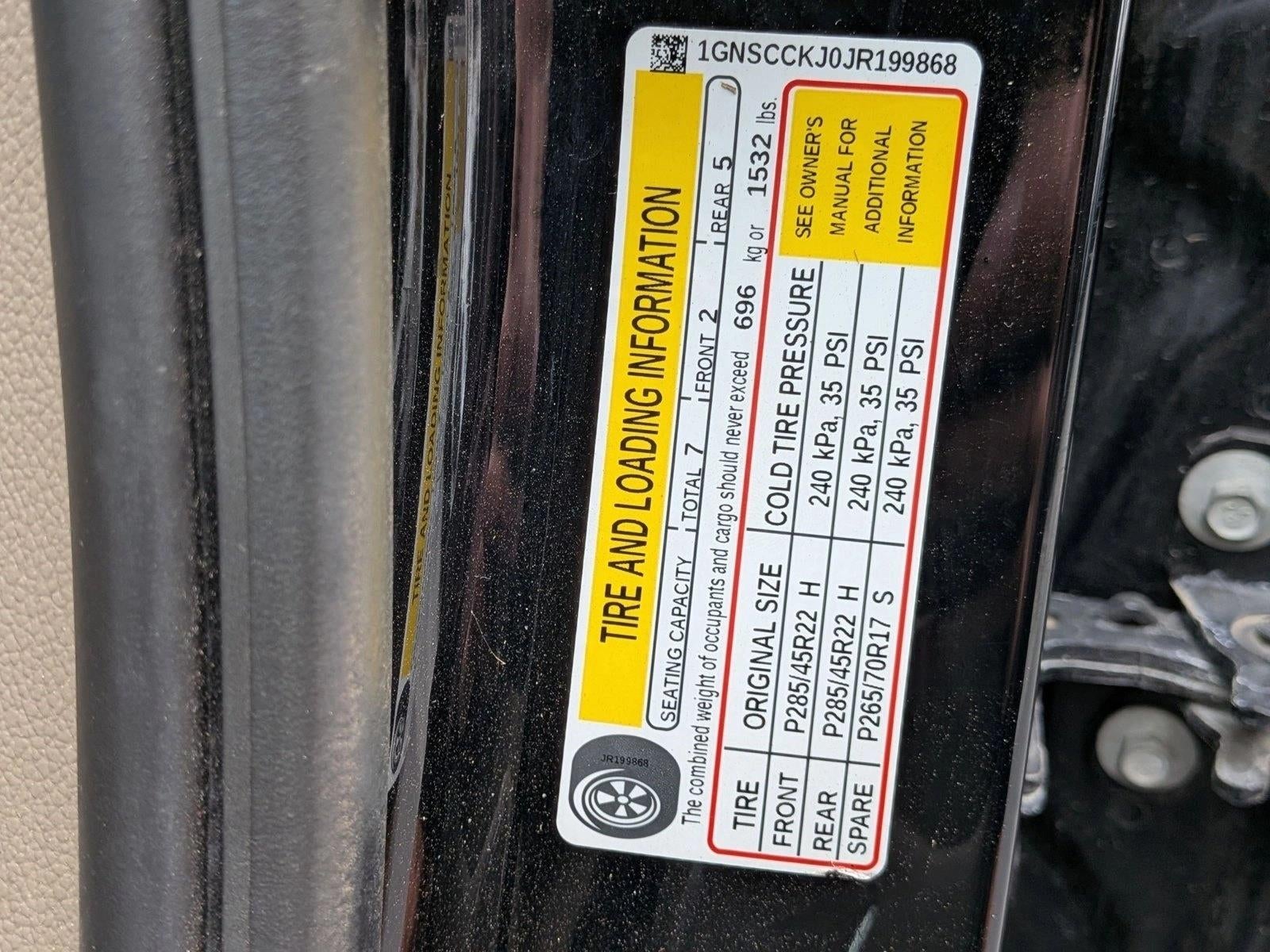 2018 Chevrolet Tahoe 2WD Premier