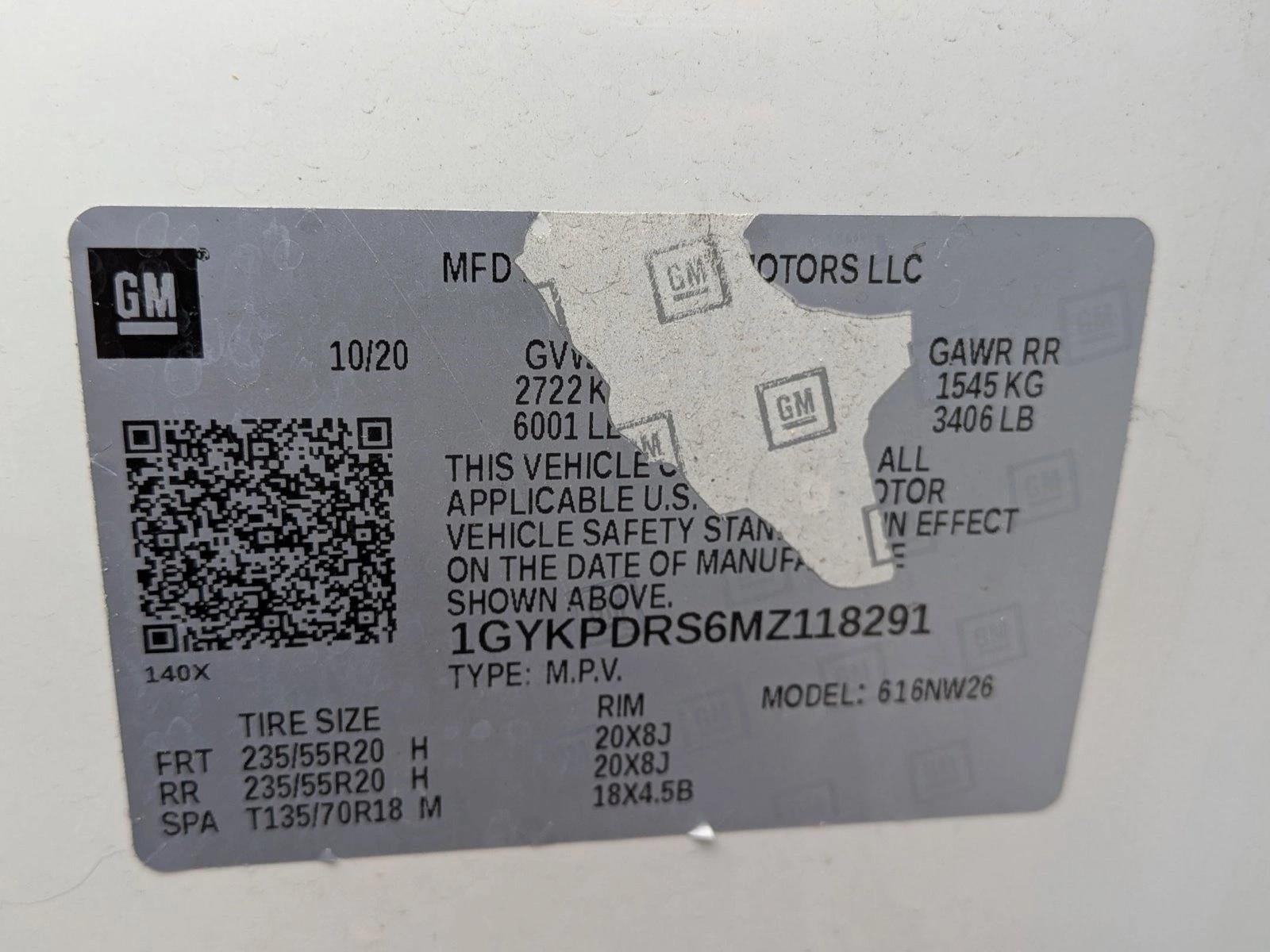 2021 Cadillac XT6 AWD 4dr Premium Luxury