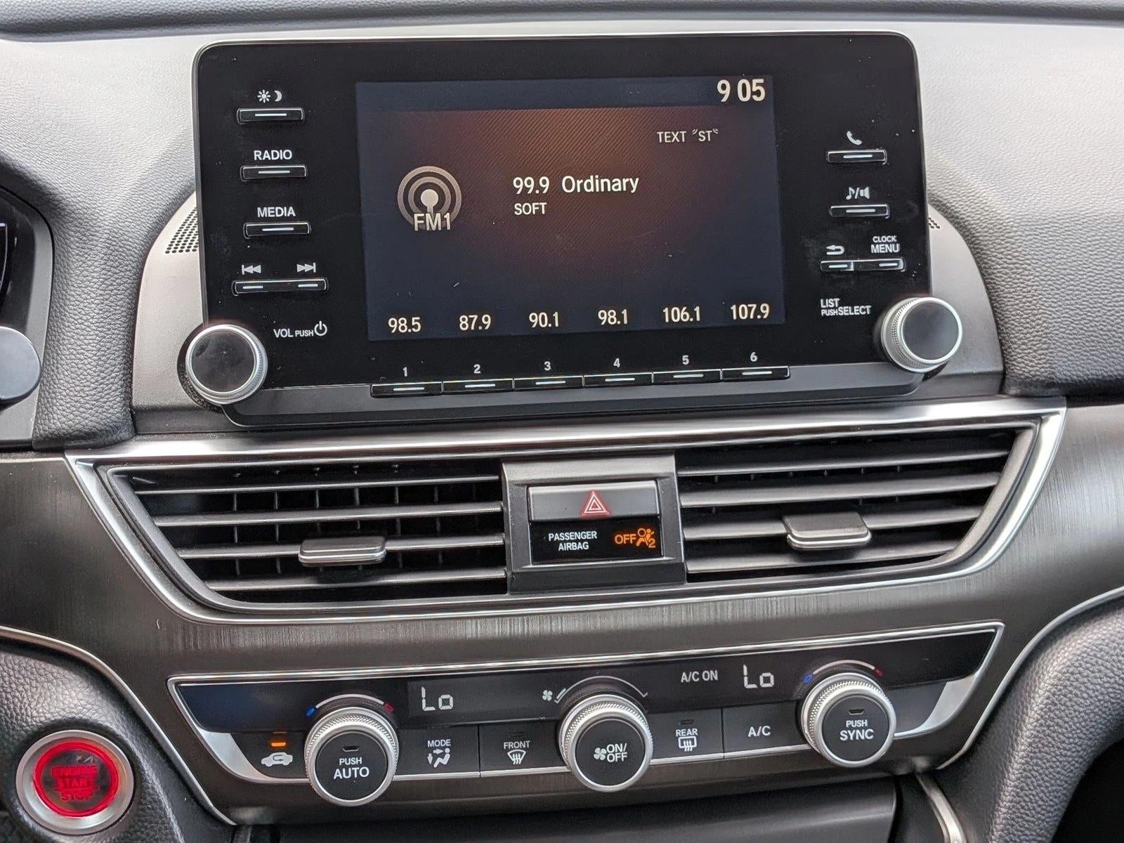 2019 Honda Accord Sedan LX 1.5T CVT