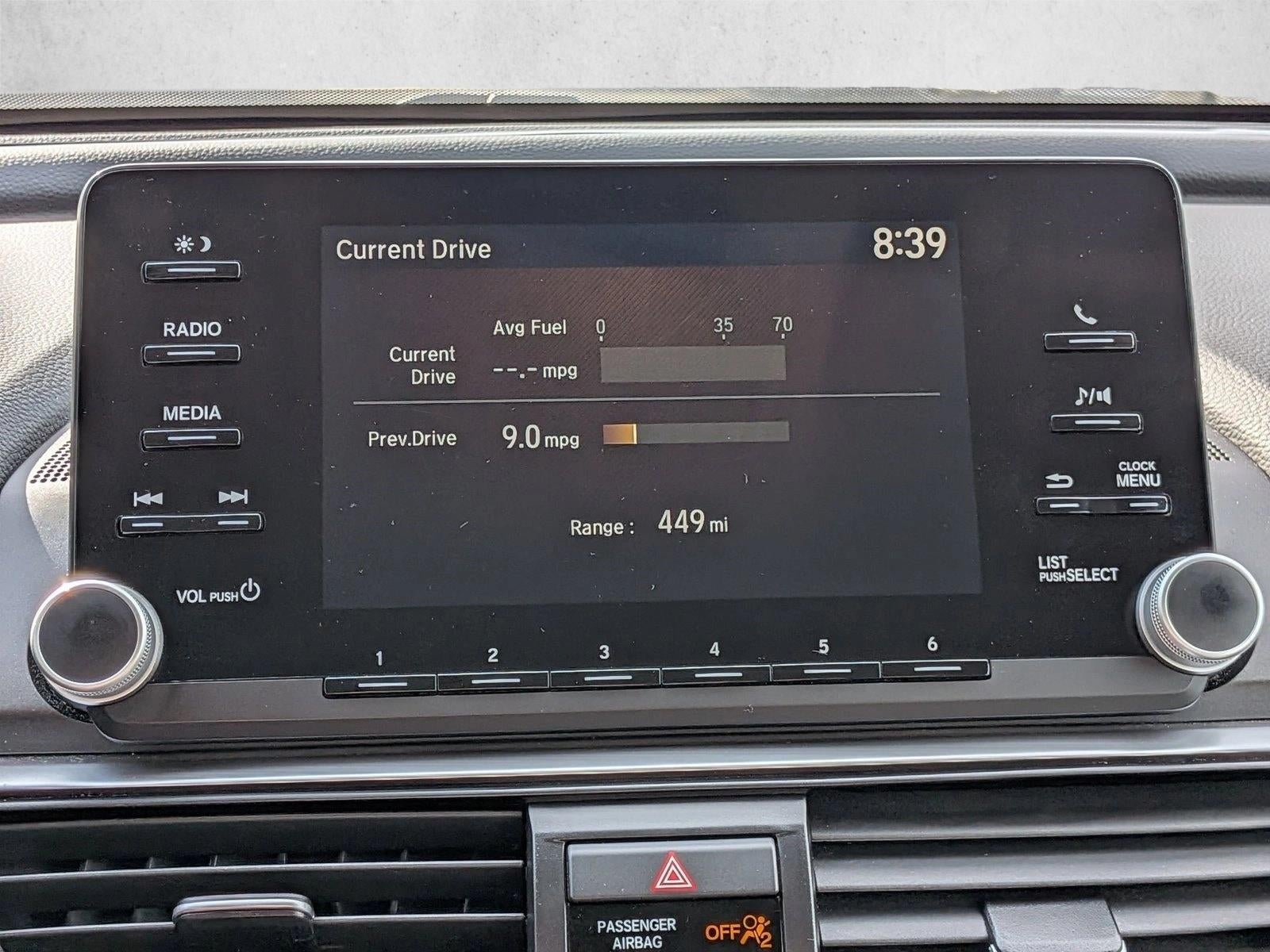 2019 Honda Accord Sedan LX 1.5T CVT