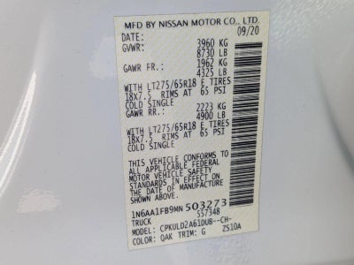 2021 Nissan Titan XD 4x4 Crew Cab PRO-4X