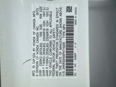 2023 Honda CR-V Hybrid Sport FWD