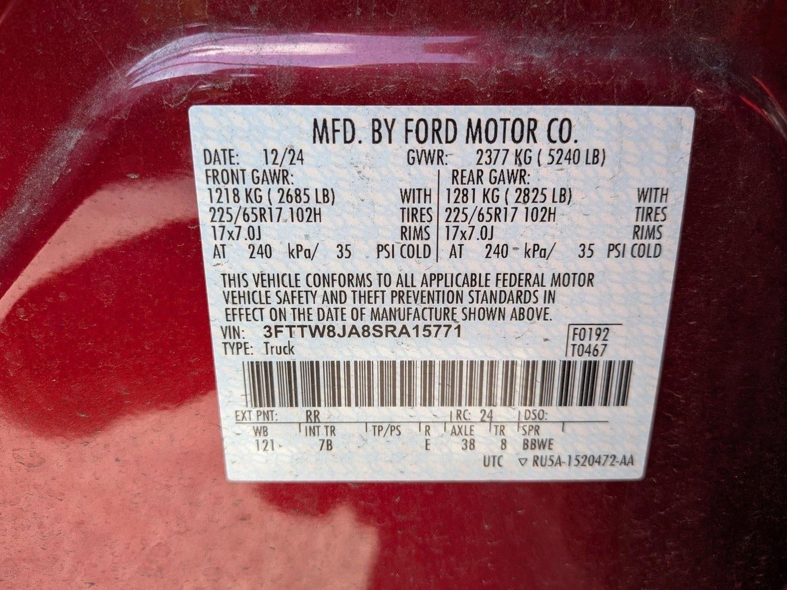 2025 Ford Maverick XLT AWD SuperCrew