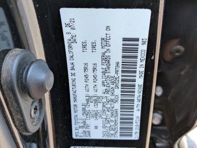 2021 Toyota Tacoma 2WD 2WD SR5 Double Cab 5' Bed V6 AT (GS)