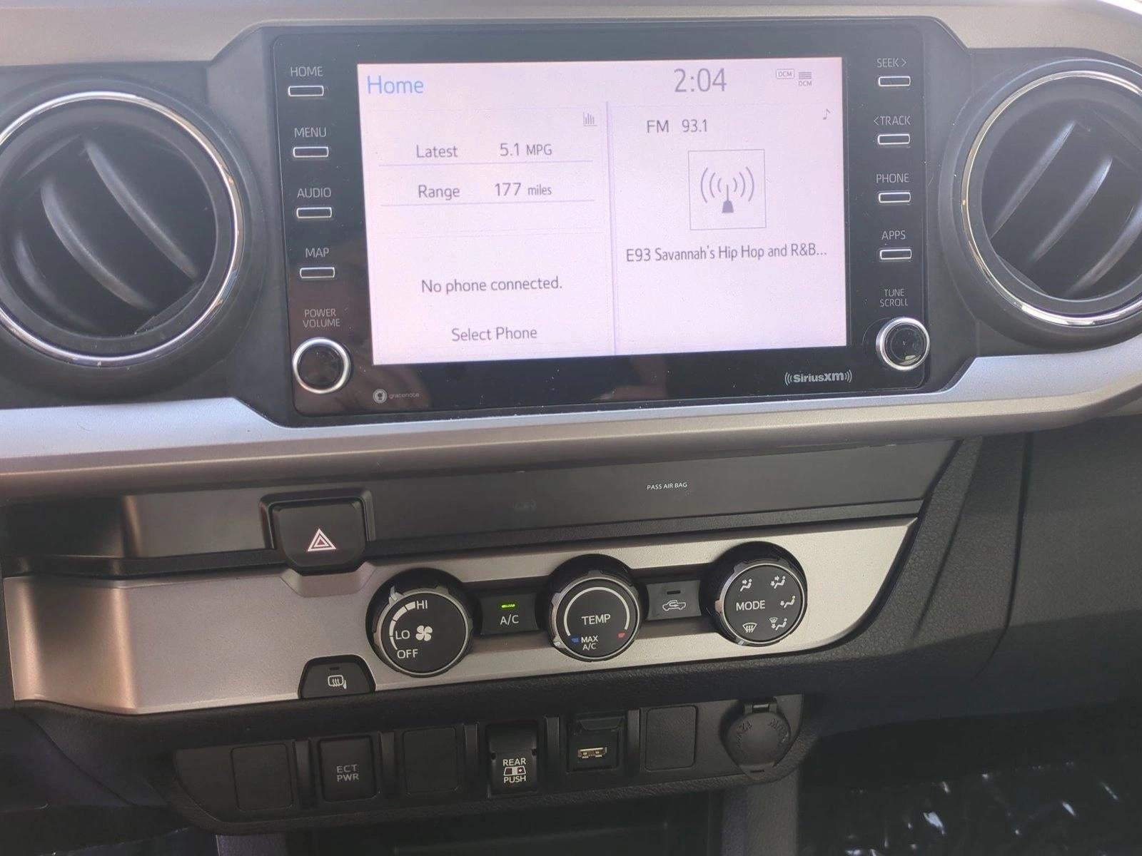 2020 Toyota Tacoma 2WD 2WD SR5 Double Cab 5' Bed V6 AT (GS)